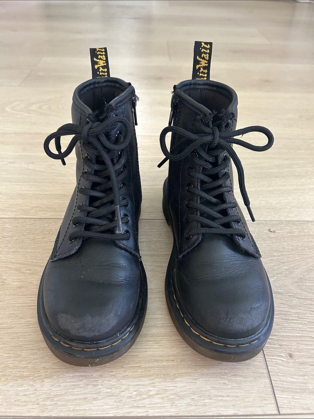 Youth Dr. Martens Boots - size 13 US
